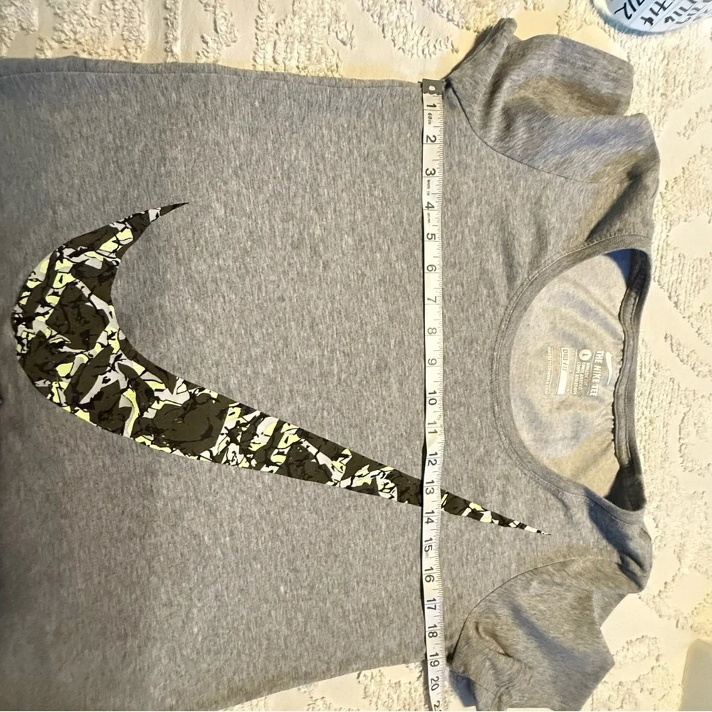 Nike Gray Camo Swoosh Women's Tee